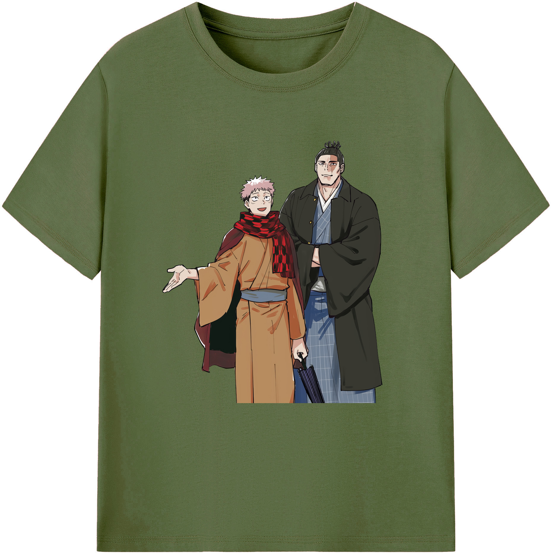 （画像用） 呪術廻戦 Jujutsu Kaisen 綿100％半袖Tシャツ（フロントプリント）